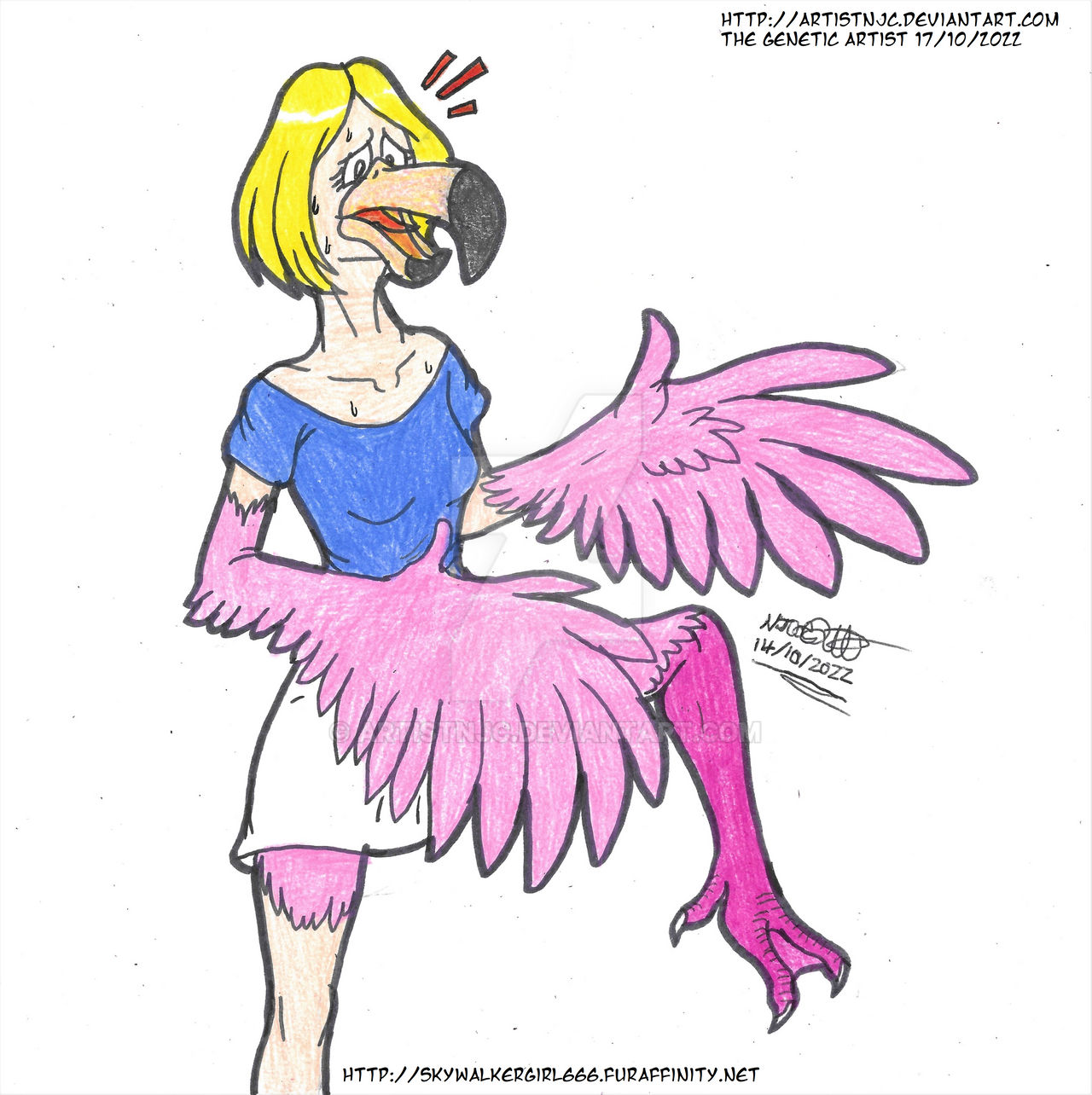 Bird TF on Transformation-Art - DeviantArt