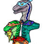 Redraw: Raptor Squad TMNR