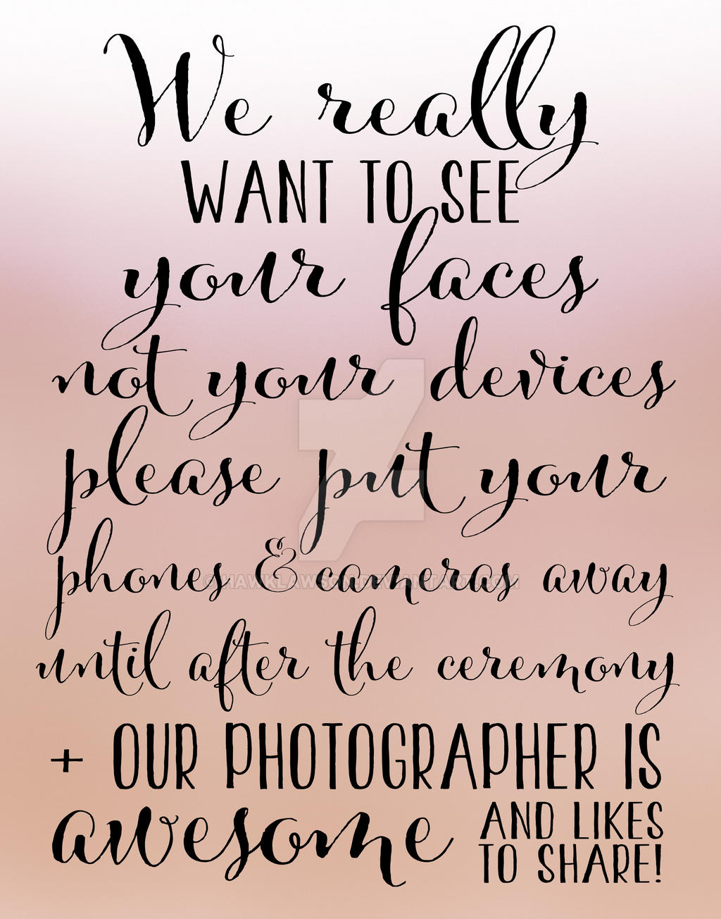 Wedding Photography - Blush