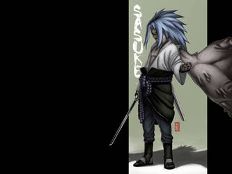 Pokefreak's Sasuke Wall2