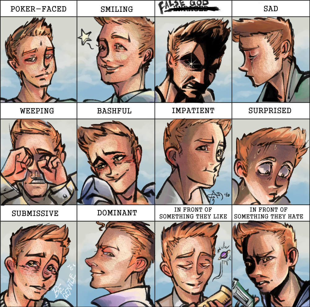 The Many Expressions of Jonesy