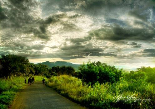 Senja di Batas Kota Jayapura