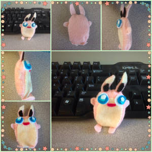 Wigglytuff Felt Plush