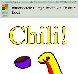 George: Favorite food