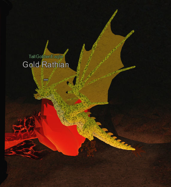 Gold Rathian by Rainpelt100 on DeviantArt