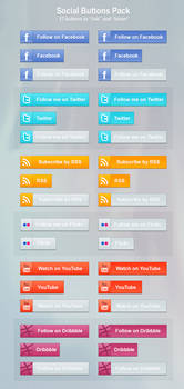 Social Buttons Pack