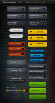 9 Web Download Buttons