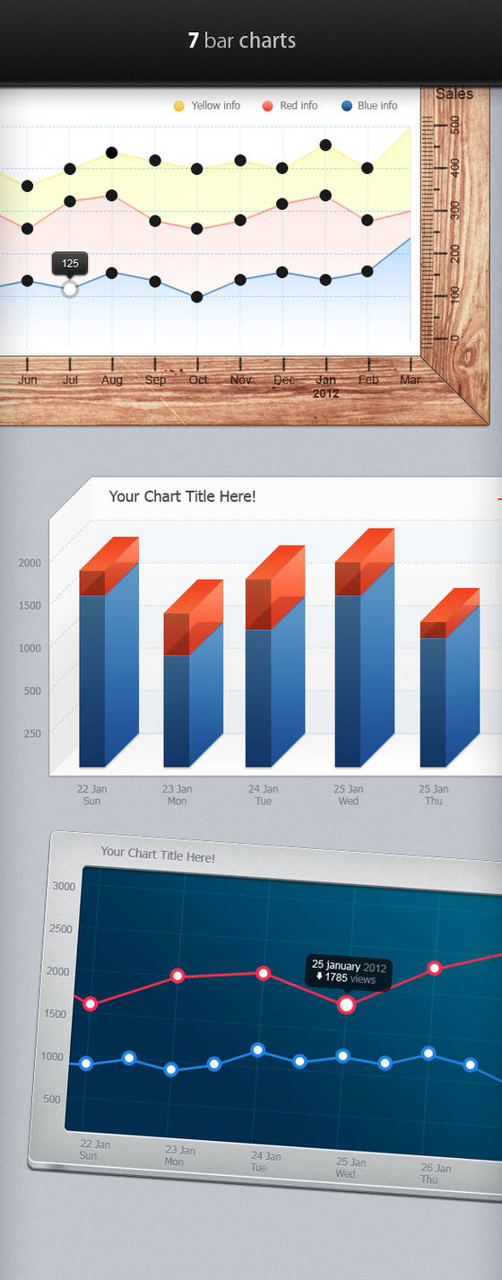 Bartz Infographic Example Bar Charts and Infographic Elements by mygreed on DeviantArt