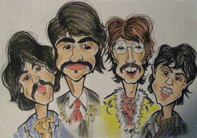 Beatles Caricature