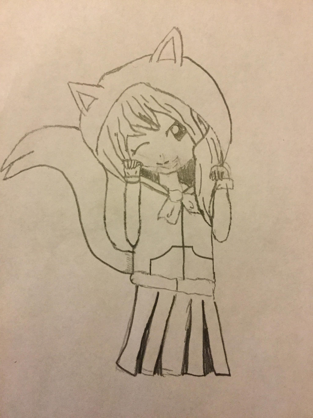 Wolf Girl Anime by JezziesDrawings on DeviantArt