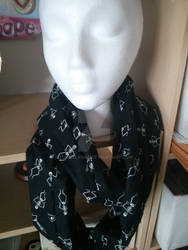 Skeleton Infinity Scarf