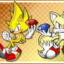 Super Sonic and Super Tails