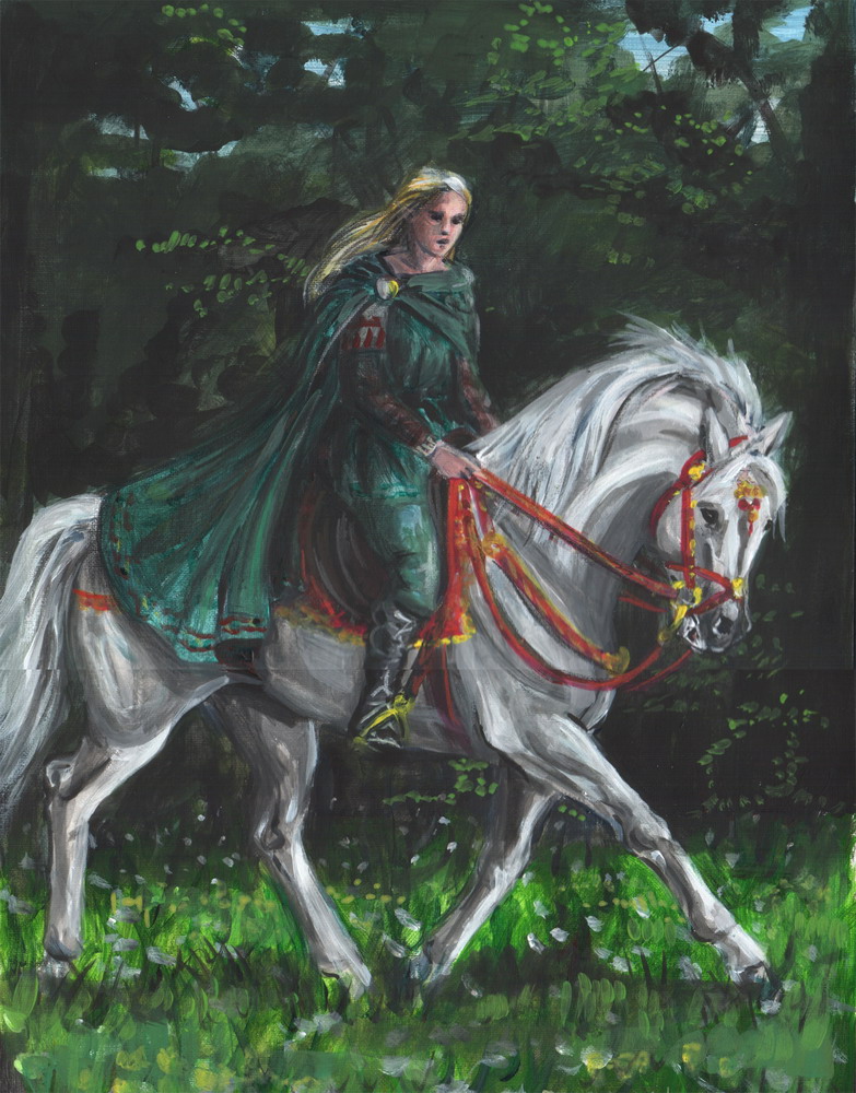 glorfindel on asfaloth