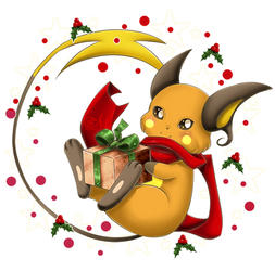 Pokemon - Christmas Raichu
