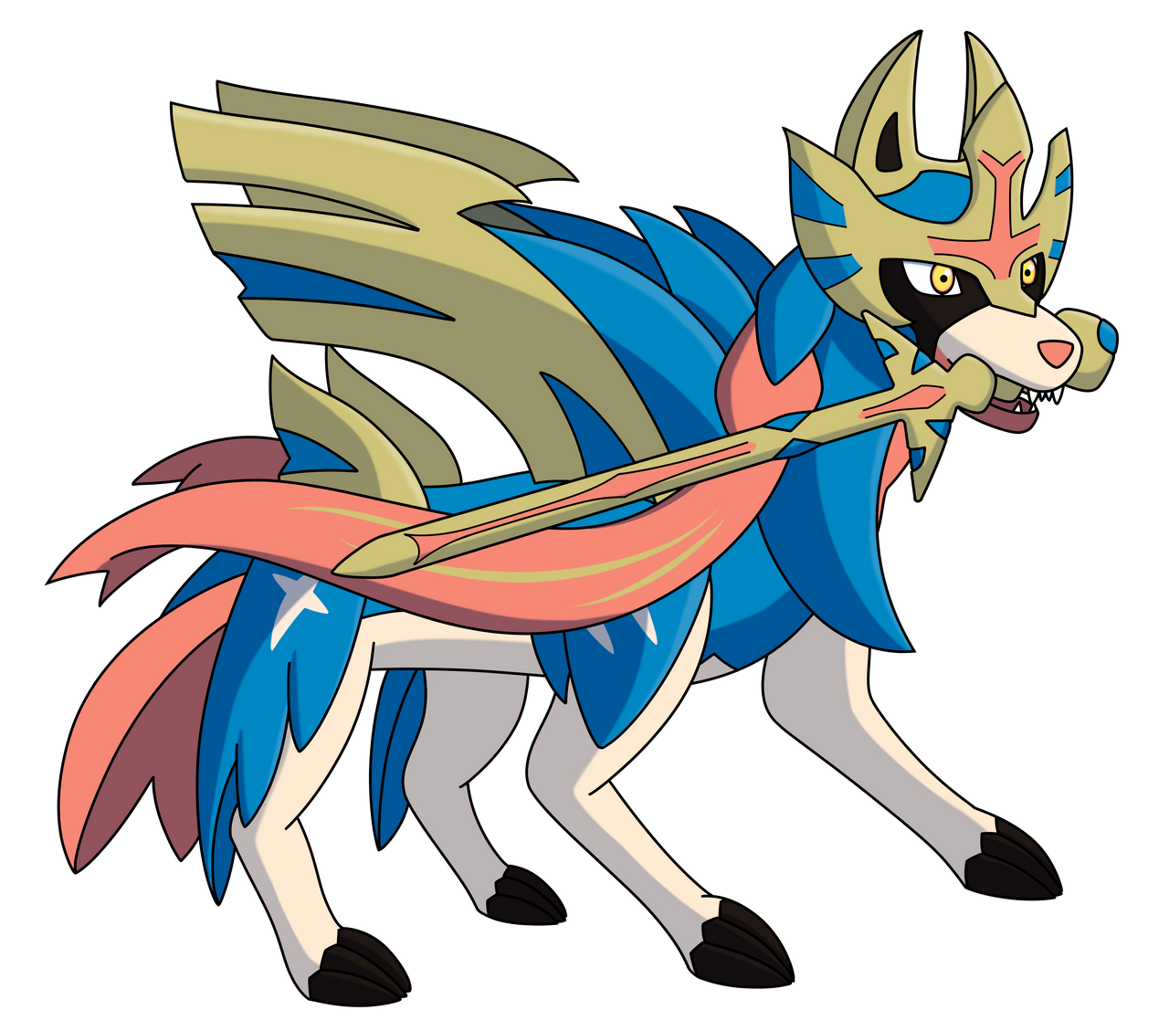 Zacian by AlphaGuilty on DeviantArt