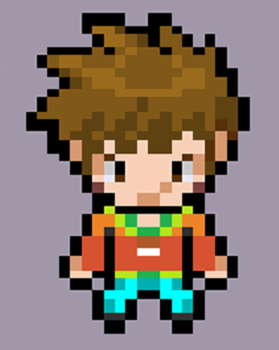 My avatar's overworld sprite!