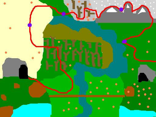 Map by Anime210freak on DeviantArt