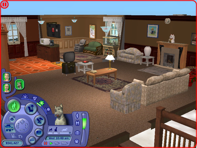 Sims 2 Living Room Set Modern