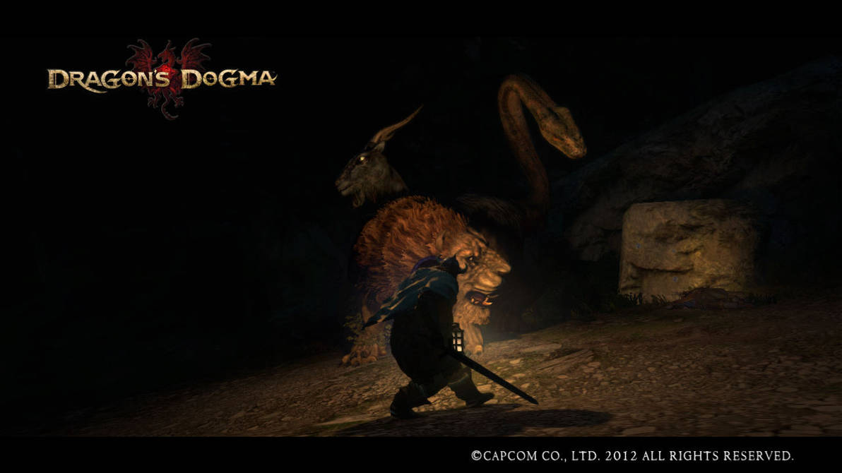 Dragon's Dogma, Chimera in the Dark by GeneralDurandal on DeviantArt