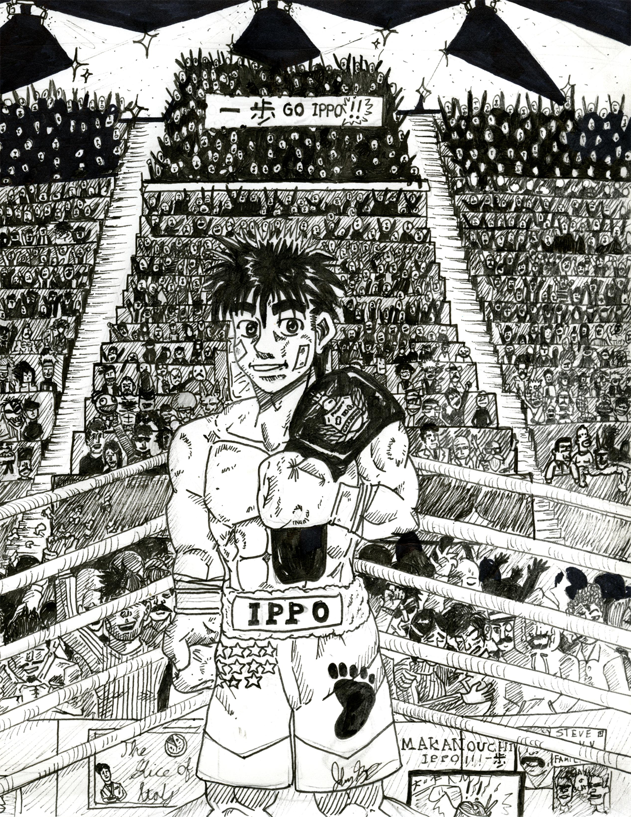 Ippo Makunouchi by Chxyze on DeviantArt