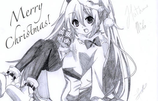 Merry Christmas from Miku and Jak