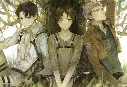 Levi x Eren x Jean