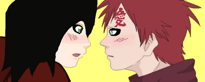 Pandora and Gaara. OC