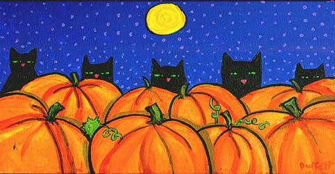 Black Cats and Pumpkins