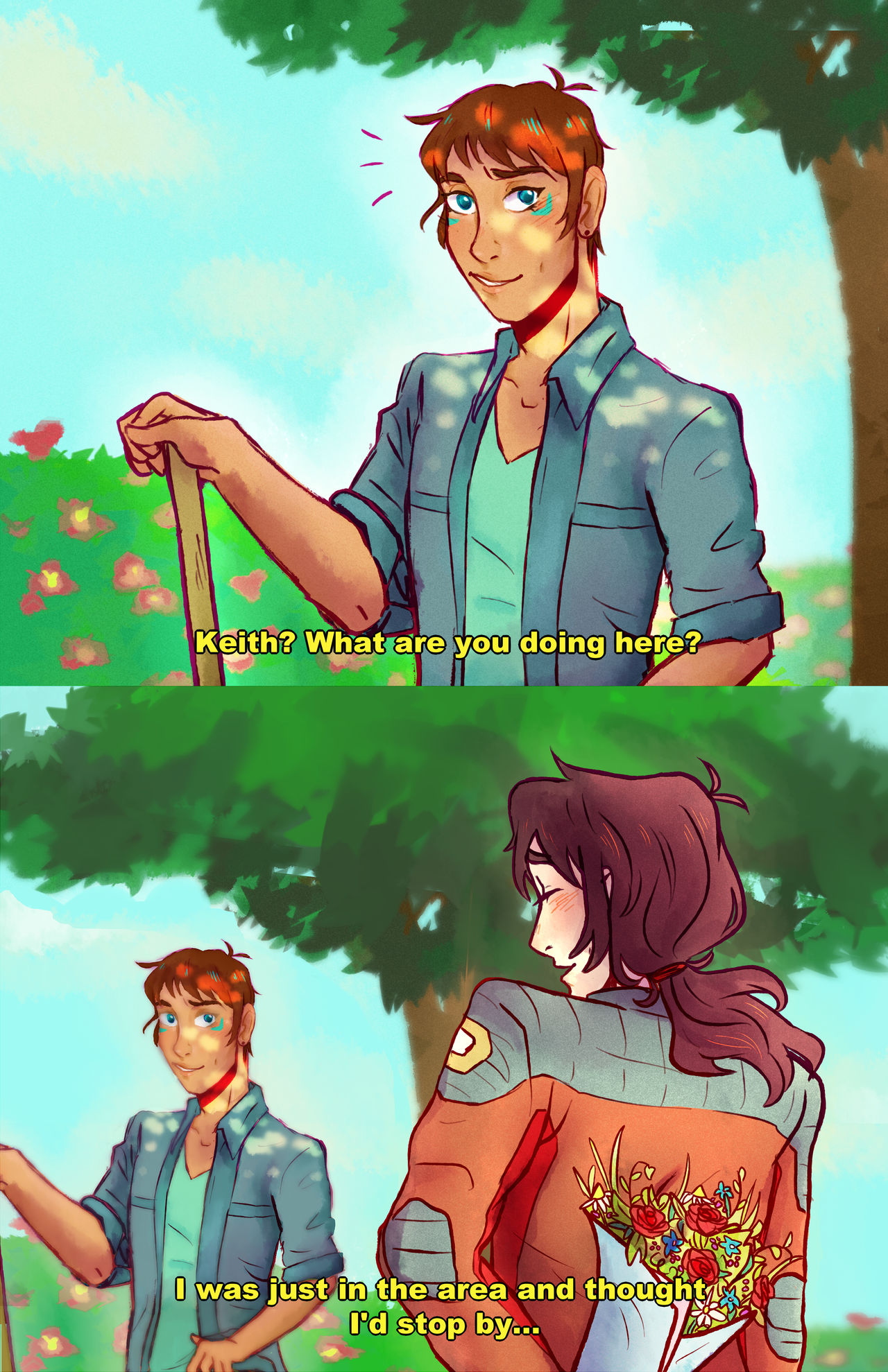 Klance Comic by iRollwithit on DeviantArt