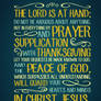 Philippians 4:5-7 Typography