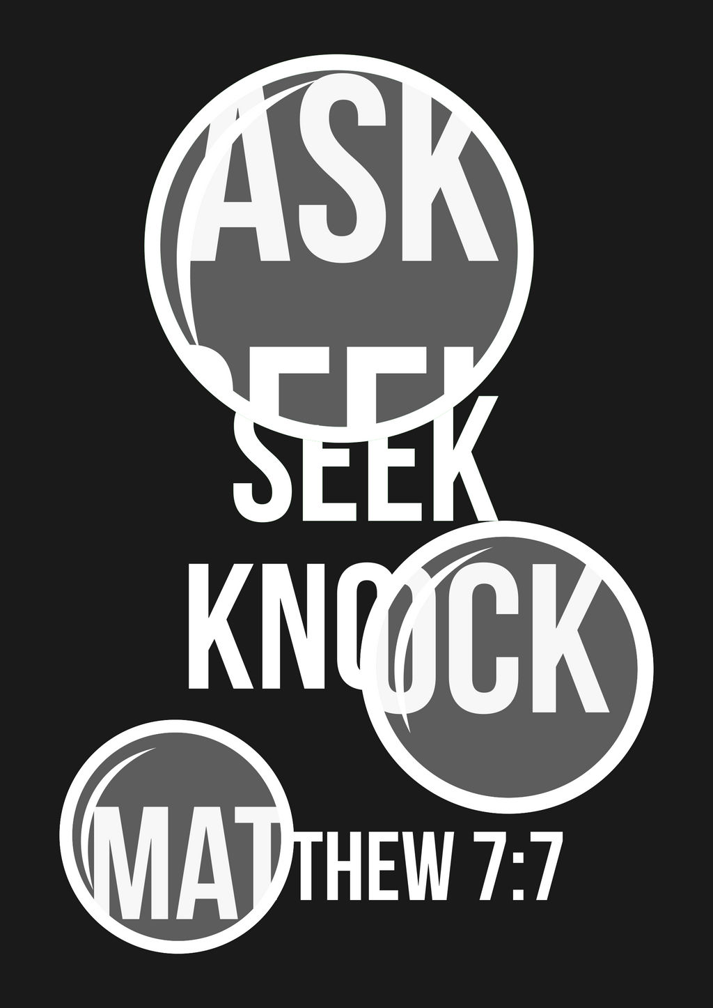 Ask Seek Knock