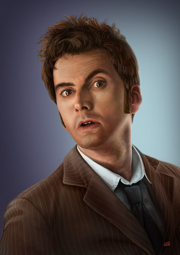 Docteur Who Docteur David by Lun-art