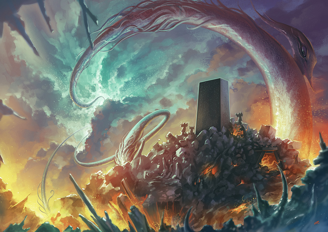 Lovecraft Monolith by Lun-art on DeviantArt