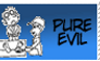 Pure Evil Practice Stamp