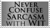 Sarcasm is not Wit by scuffndings