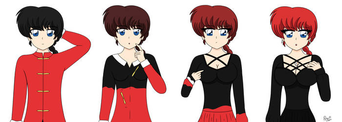 Tg Sequence - Goth Ranma by RanmaChan-TG