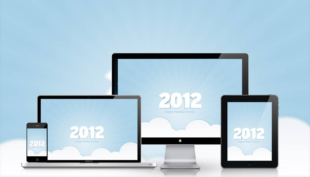 2012 Desktop Wallpaper by hongkiat