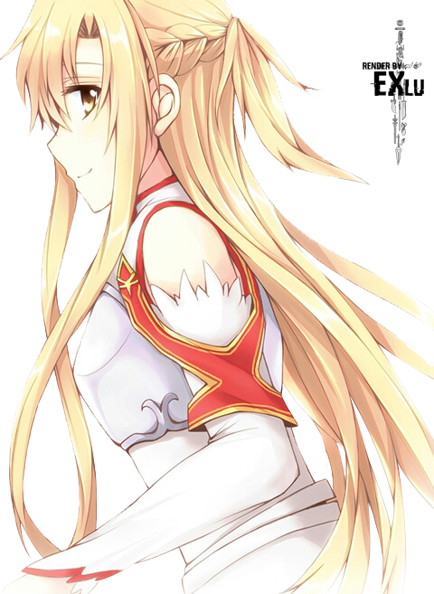 Sao Renders Yuuki Asuna (SAO) render by ExLu on DeviantArt