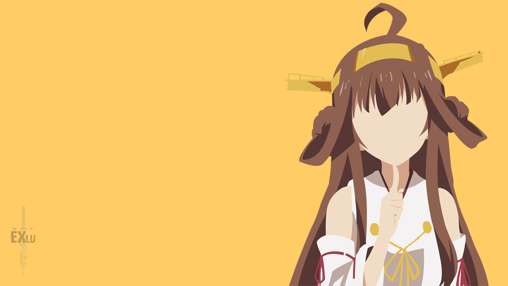 Kongou (Kantai Collection) Minimalist