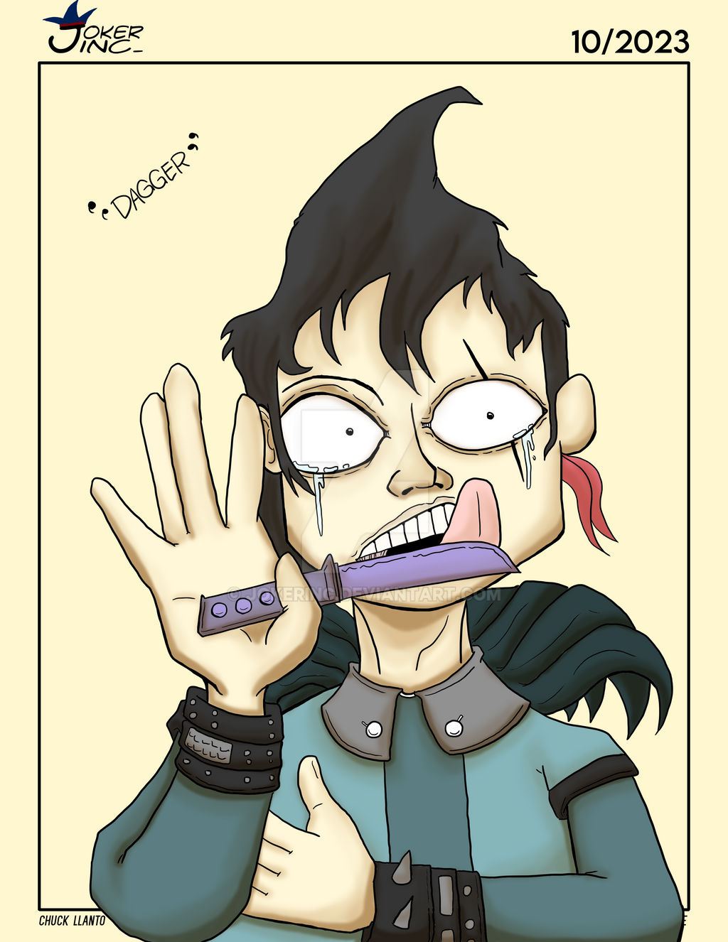 Inktober 2023 Day 15 Dagger by Jokerinc on DeviantArt