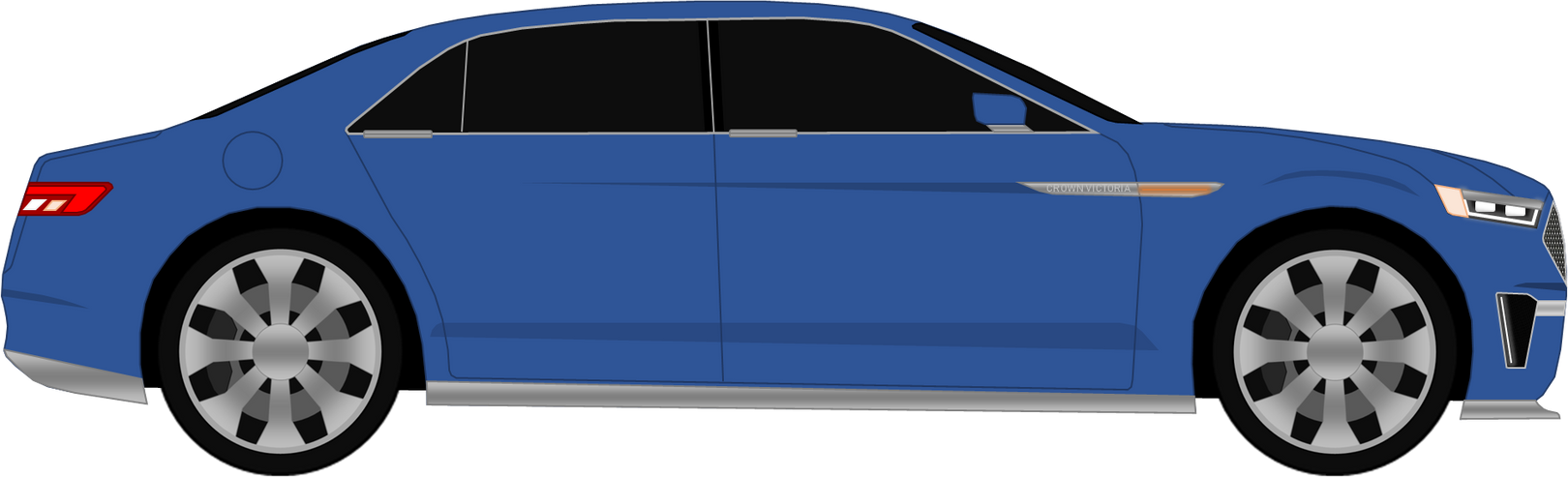 Gran Turismo 4: Ford Crown Victoria Prop Car (1) by 2013BMWActiveHybrid3 on  DeviantArt
