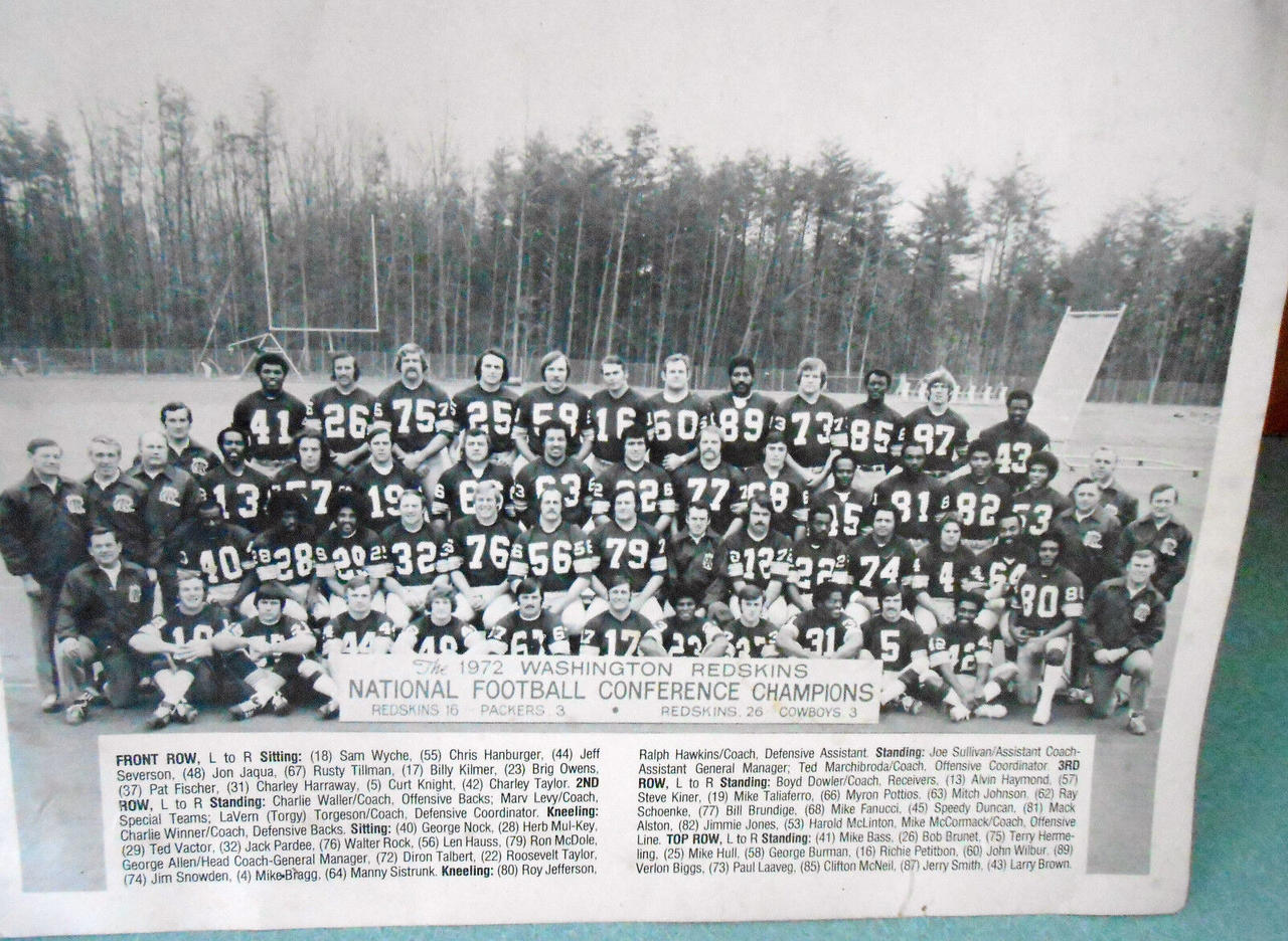 1972 Washington Redskins 4 by danwind on DeviantArt