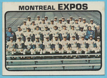 1972 Montreal Expos #3