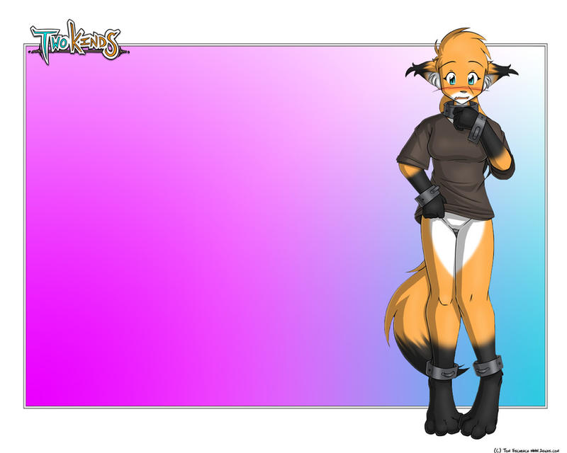 Pantless foxgirl Mike 1280b