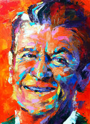 Esteemed Leader-Ronald Reagan -- SOLD