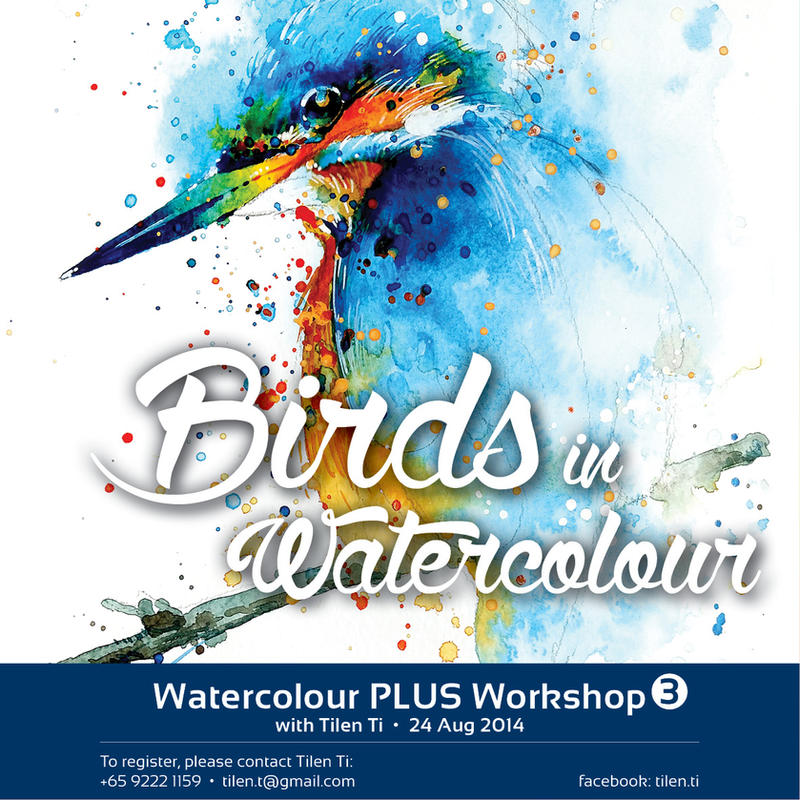 Birds in Watercolour Watercolour PLUS Workshop 3