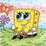 Spongebob and butterfly :)