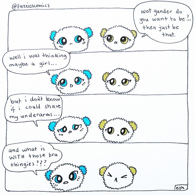 fuzziescomics- the gender debate part2