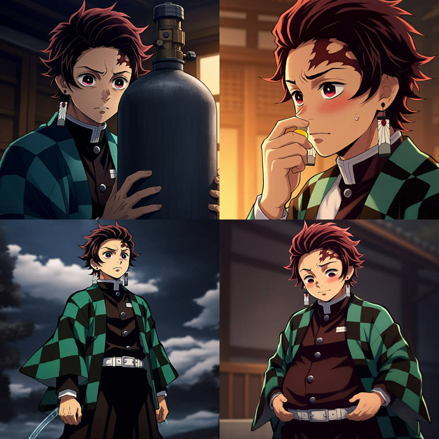 Slayer Inflation Tanjiro's Poppers P1 (Demon Slayer Inflation) by justlooking4things on ...