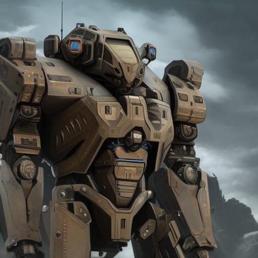 Mech Generic Mech Concept 1 by GigusChadicus on DeviantArt